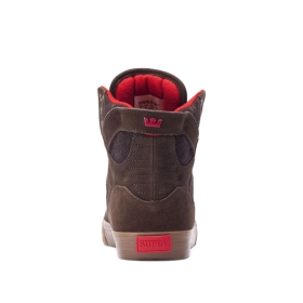 Supra SKYTOP Høye Sneakers Dame Brune | NO-46711